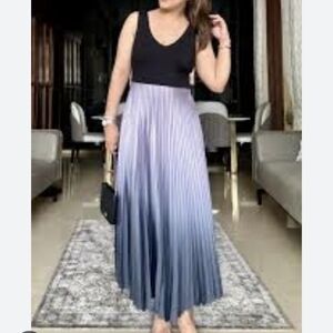 Lofted Skirt Sz.L  Dress With Pleat NWT